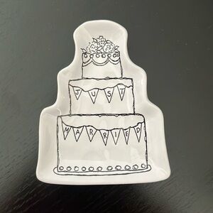 Just Married Ring Tray